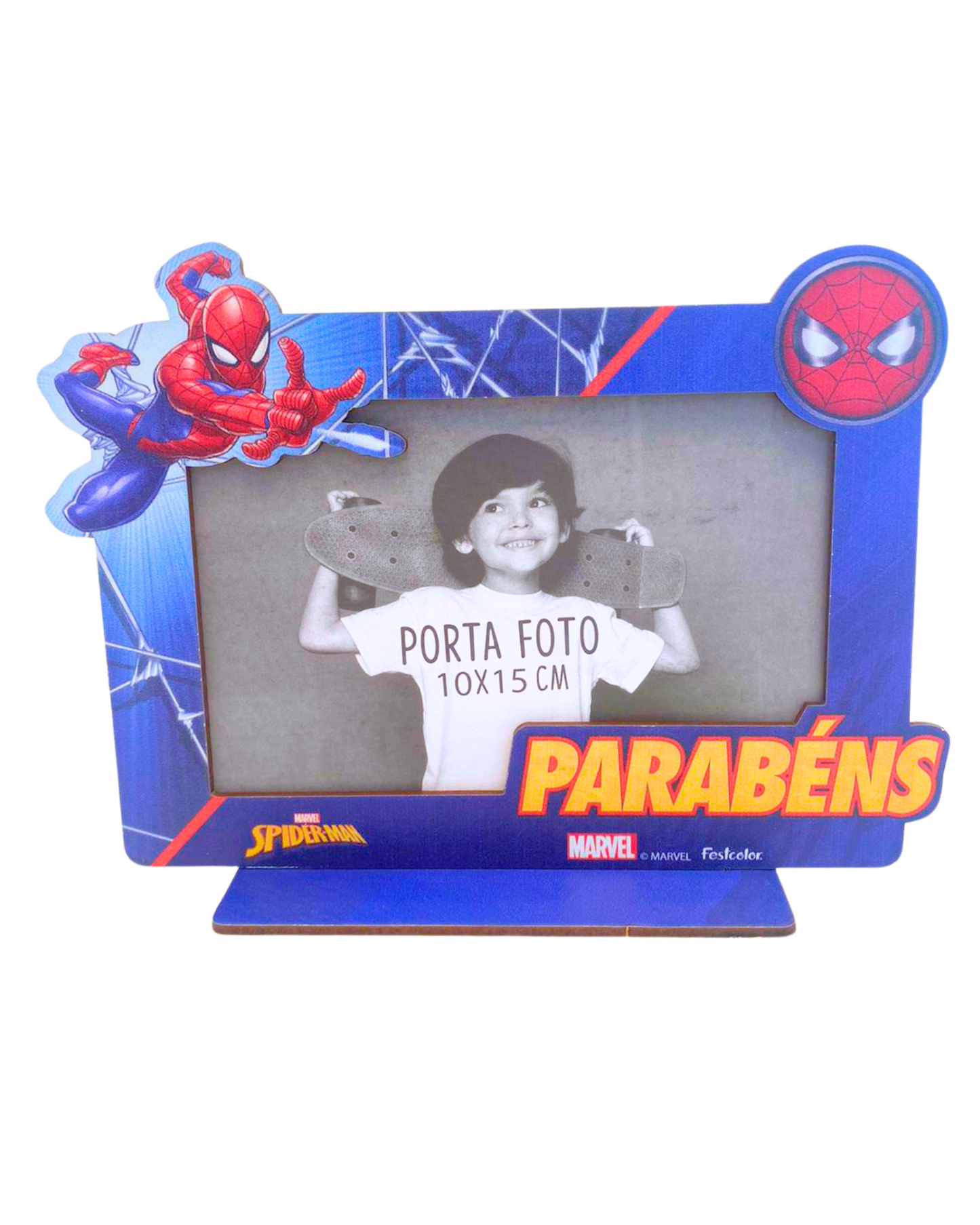 Quadrinho foto mdf homem aranha