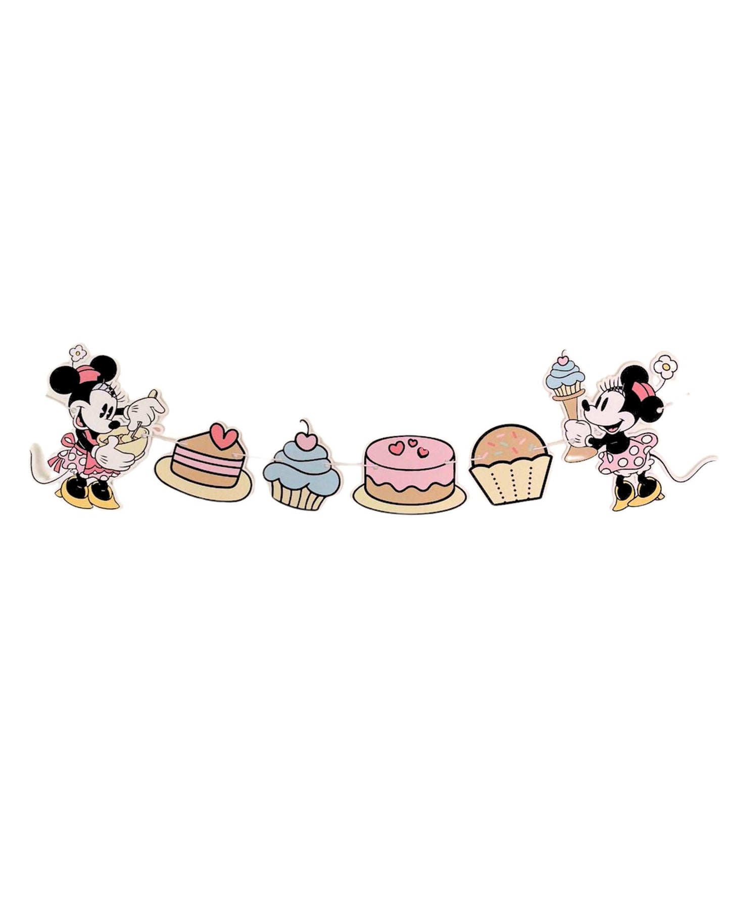 Guirlanda minnie confeiteira