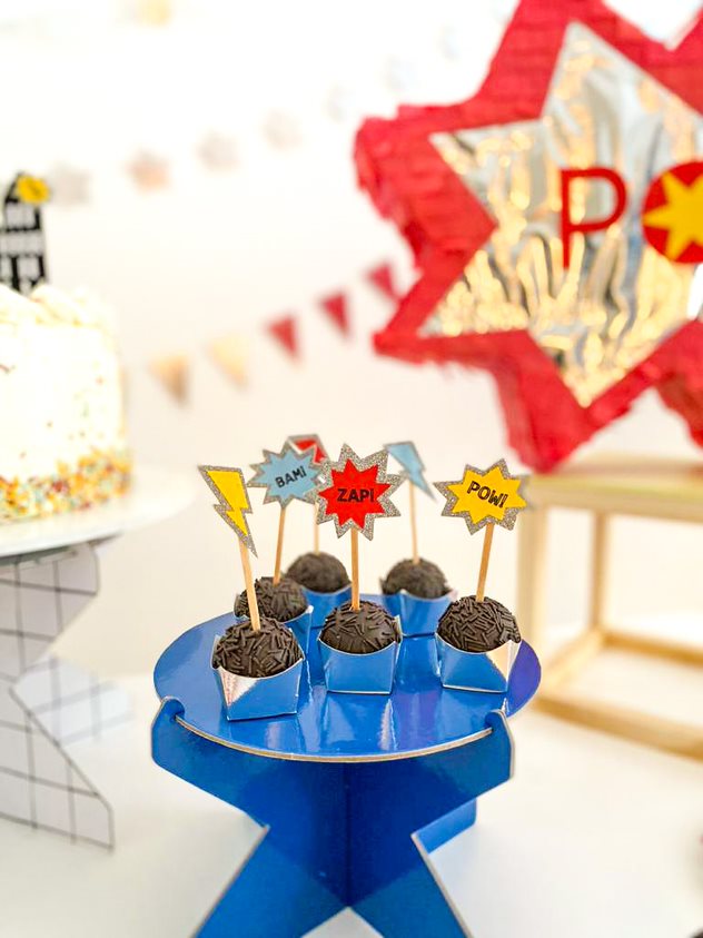 Topos de doces herois (12 Un.)