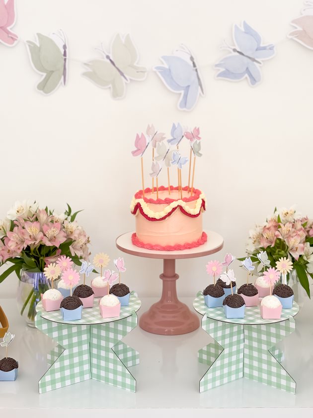 Forminhas de doces caixinha rosa claro (24 Un.)