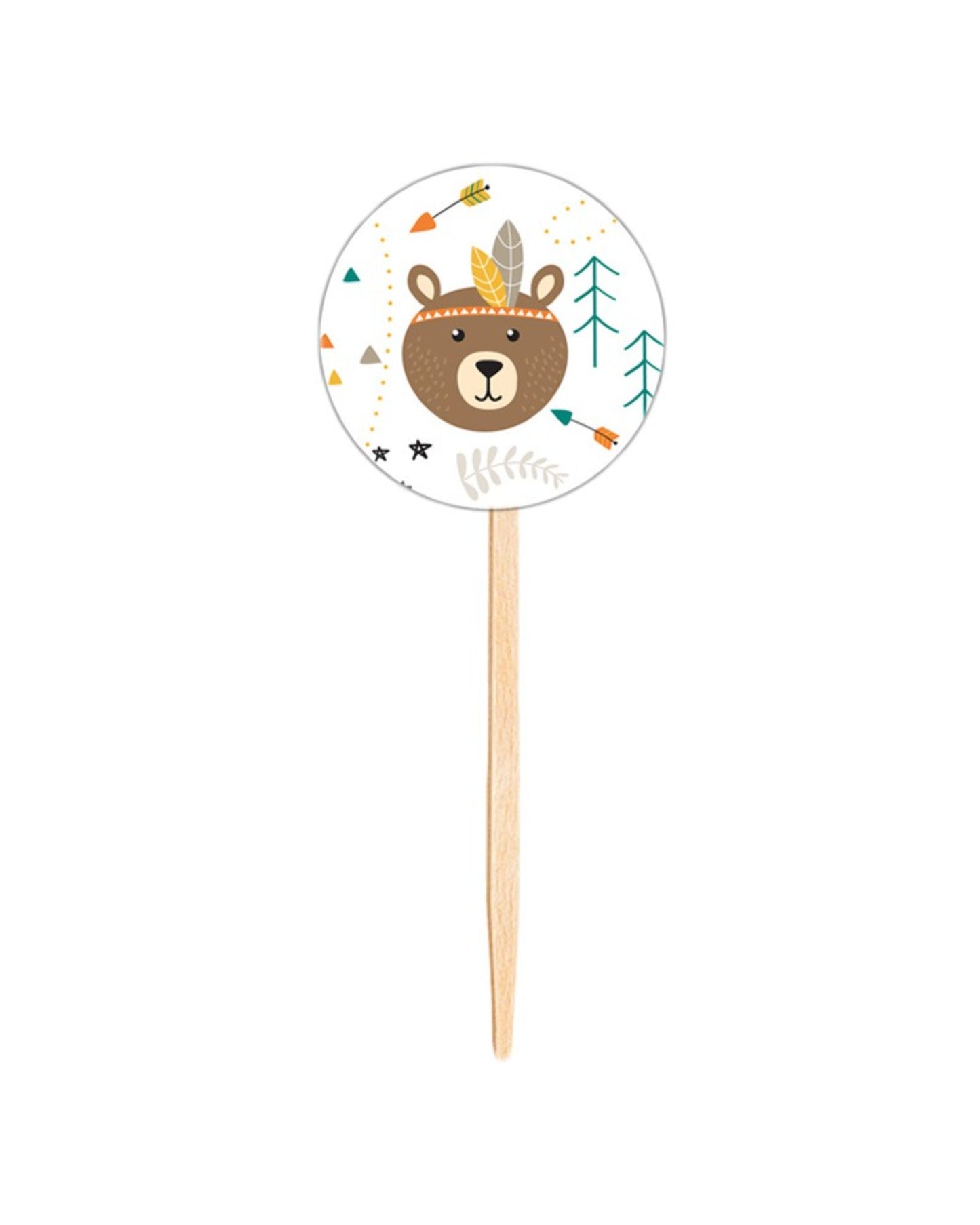 Topos de doces animais (10 Un.)