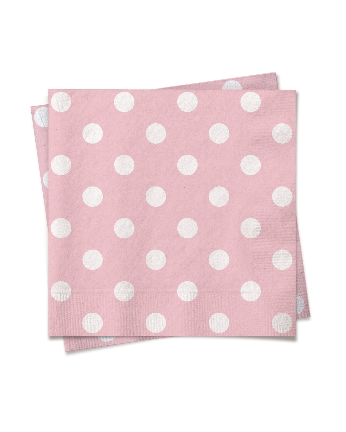 Guardanapos papel poá rosa (20 Un.)