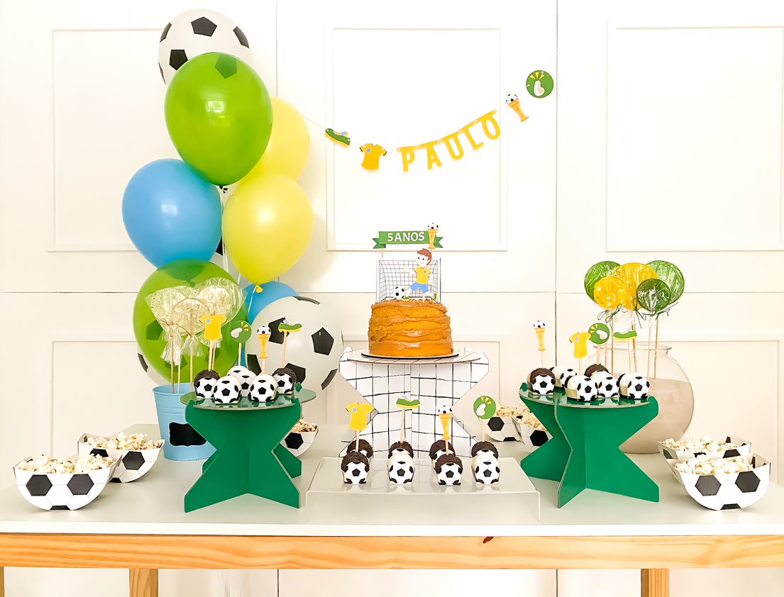 Topos de doces gol Brasil (12 Un.)