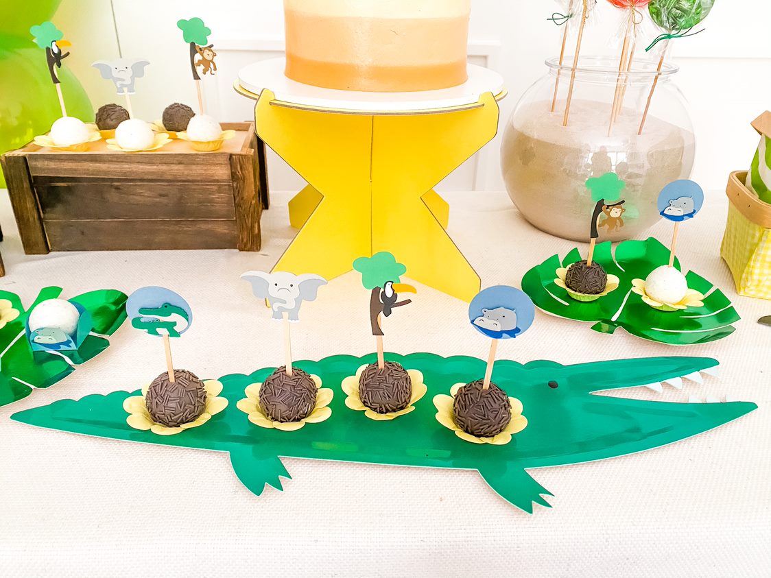 Topos de doces safari (10 Un.)