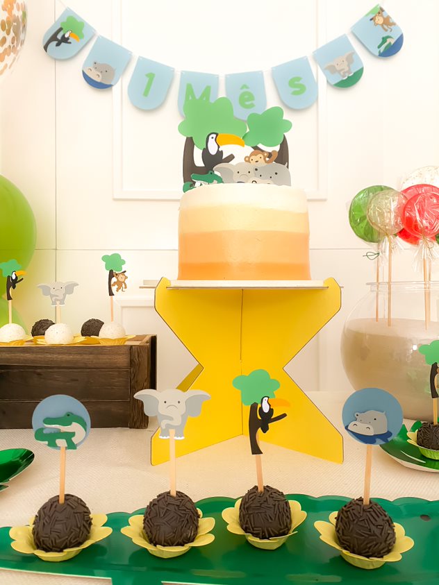 Topos de doces safari (10 Un.)