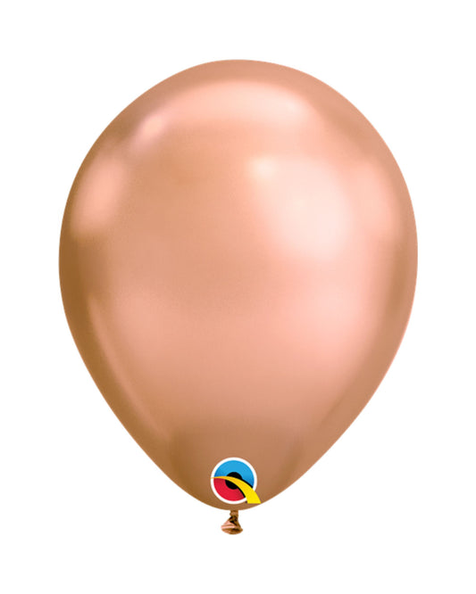 Balão 11 Pol. Ouro rose