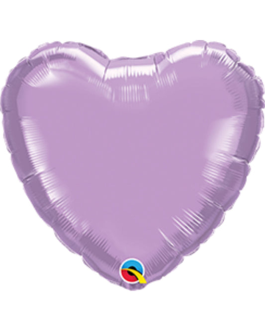 Balão 18 Pol. Coração lavanda