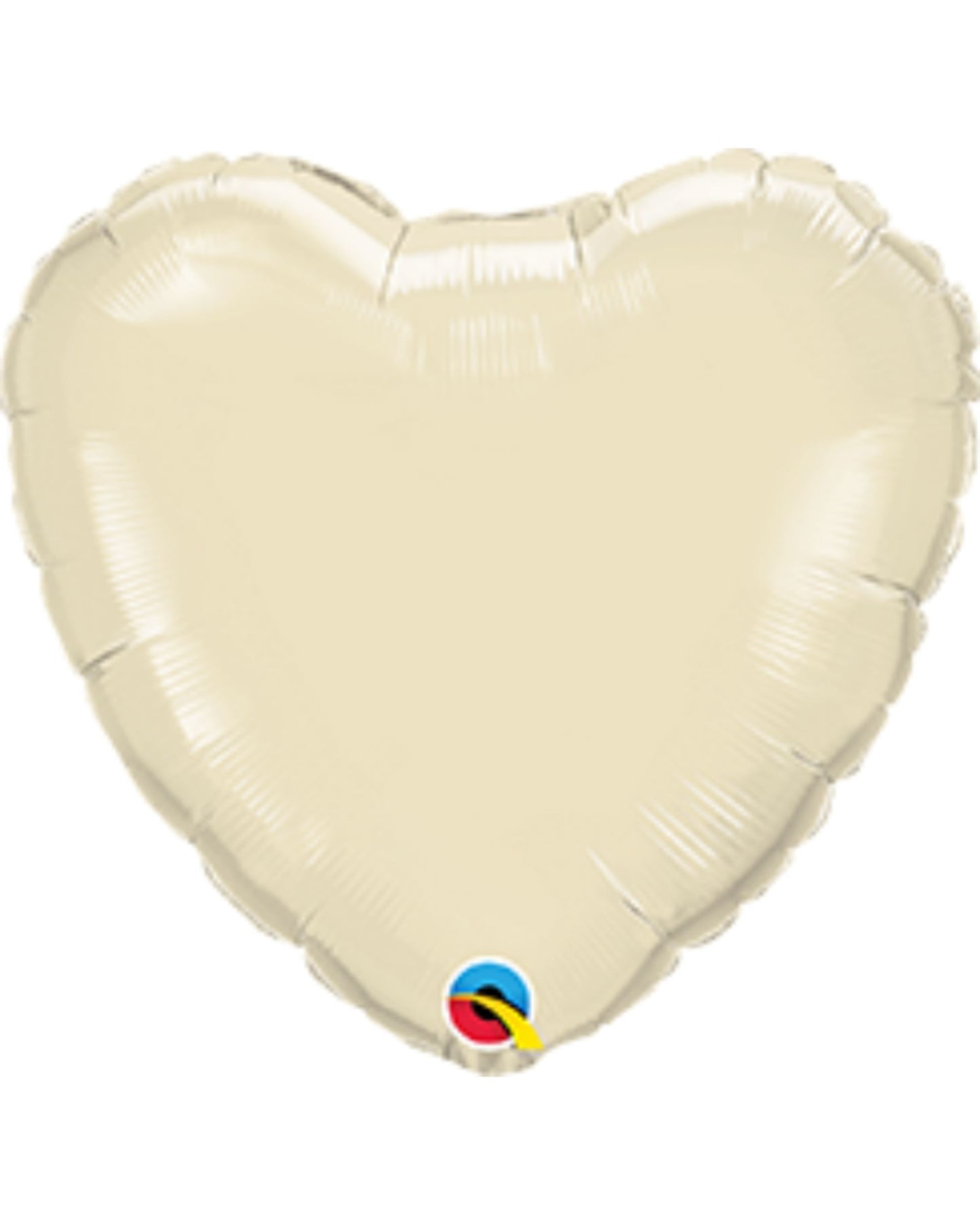 Balão 18 Pol. Coração Marfim
