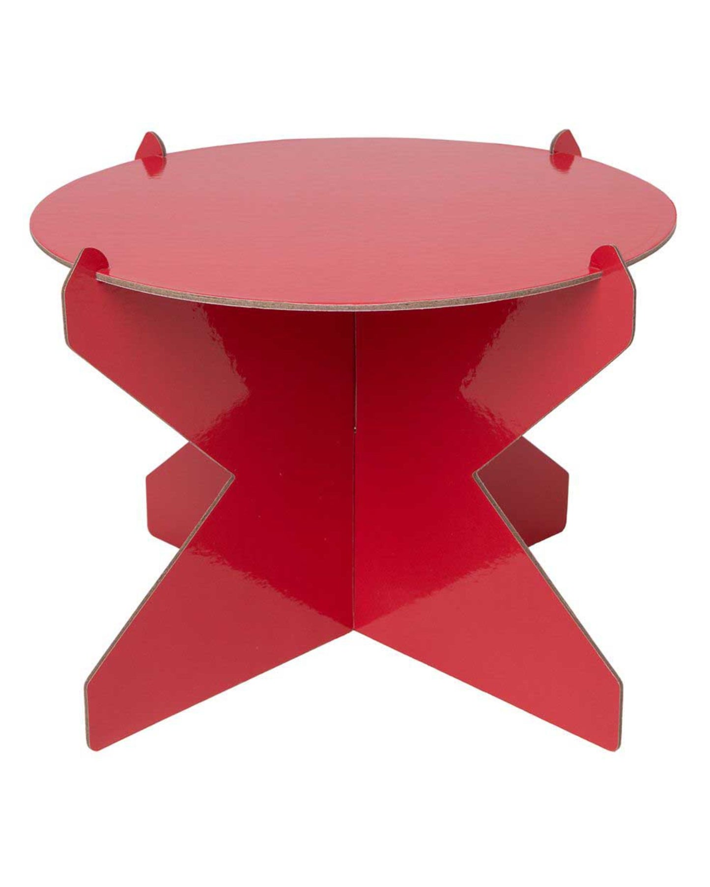 Suporte para doces médio vermelho