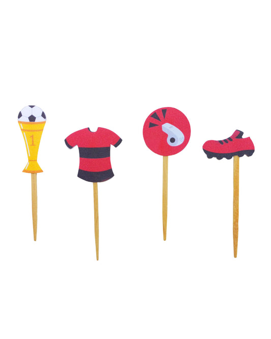 Topos de doces gol Flamengo (12 Un.)