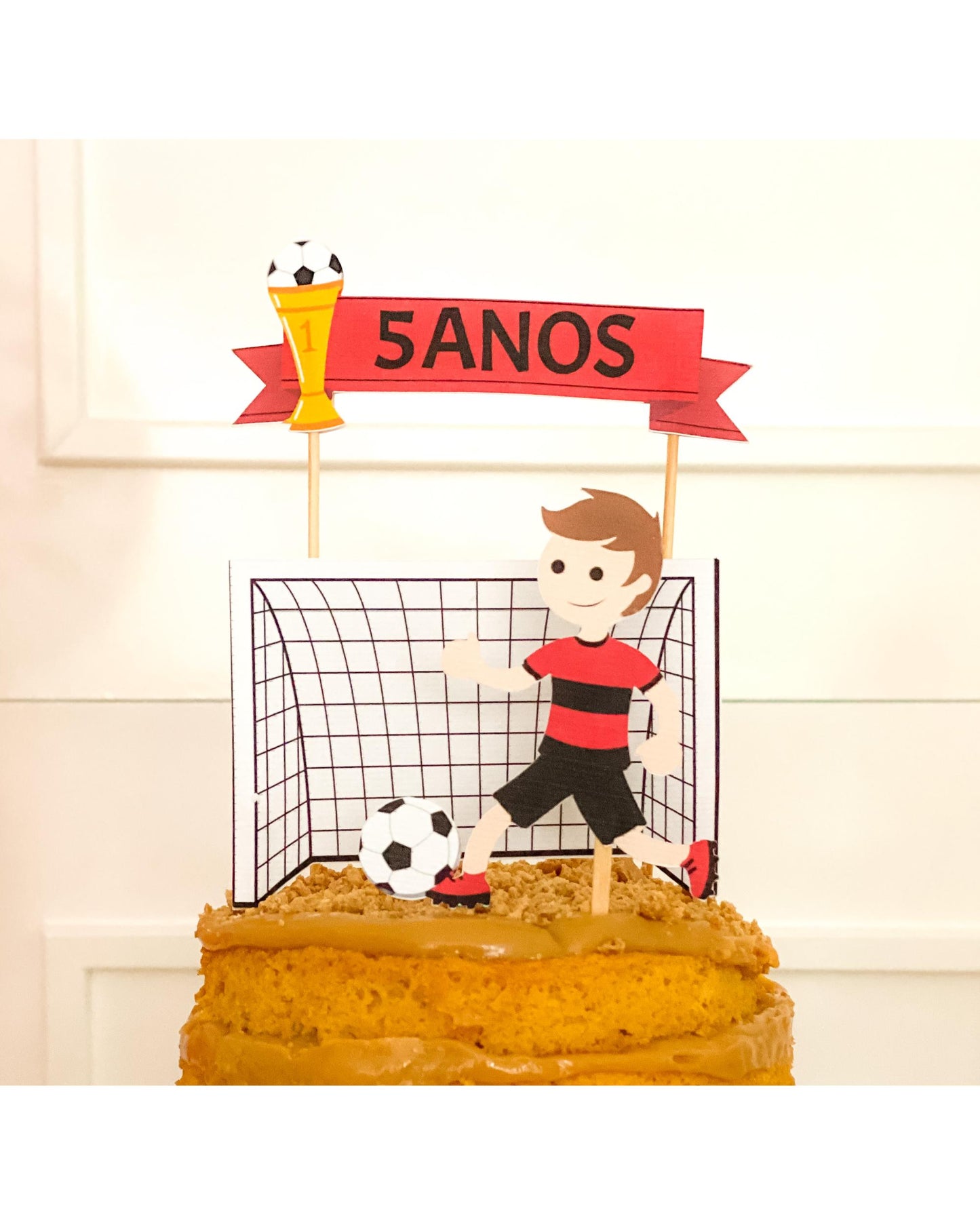 Kit Decoração Gol Flamengo - Tamanho G