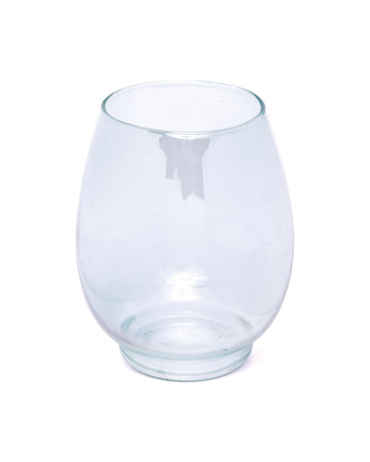 Vaso oval vidro