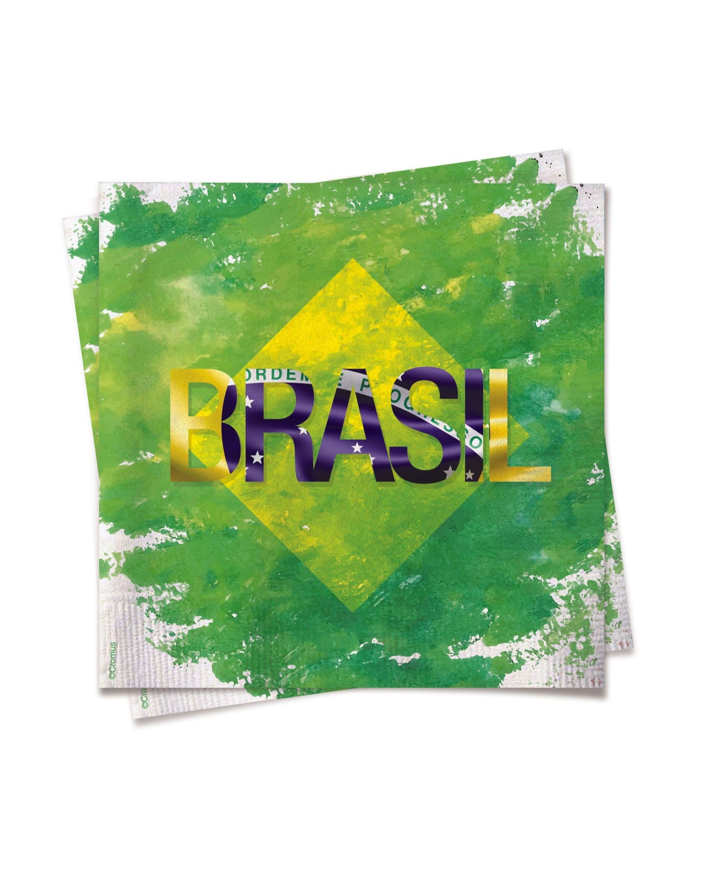 Guardanapos papel Brasil (20 un.)