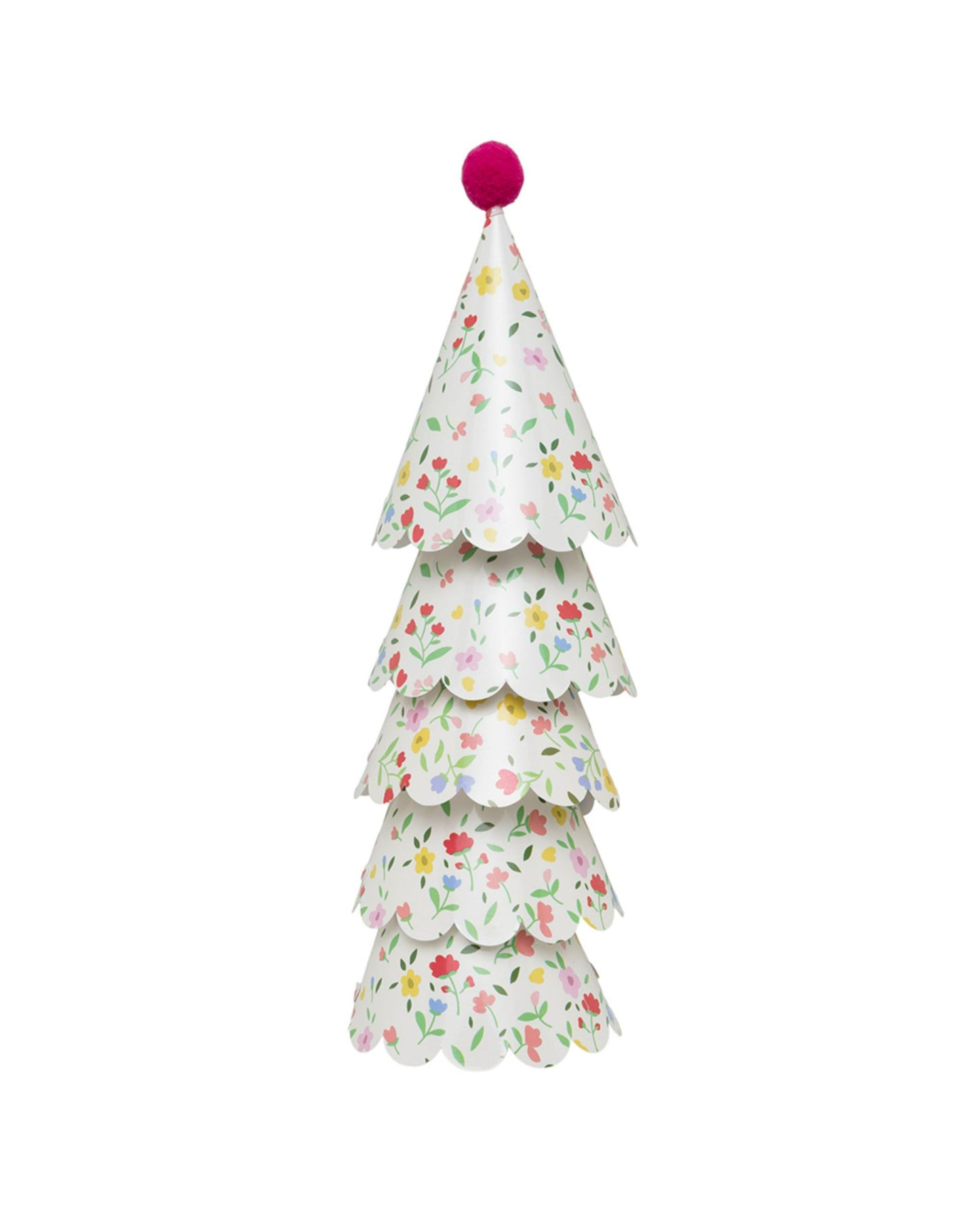 Chapéus pompom flores (5 Un.)