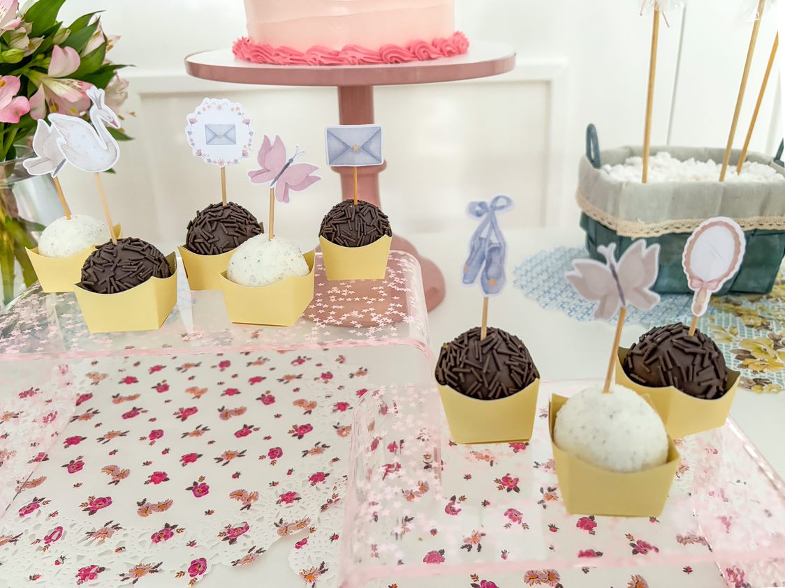 Topos de Doces Borboletas (16 Un.)