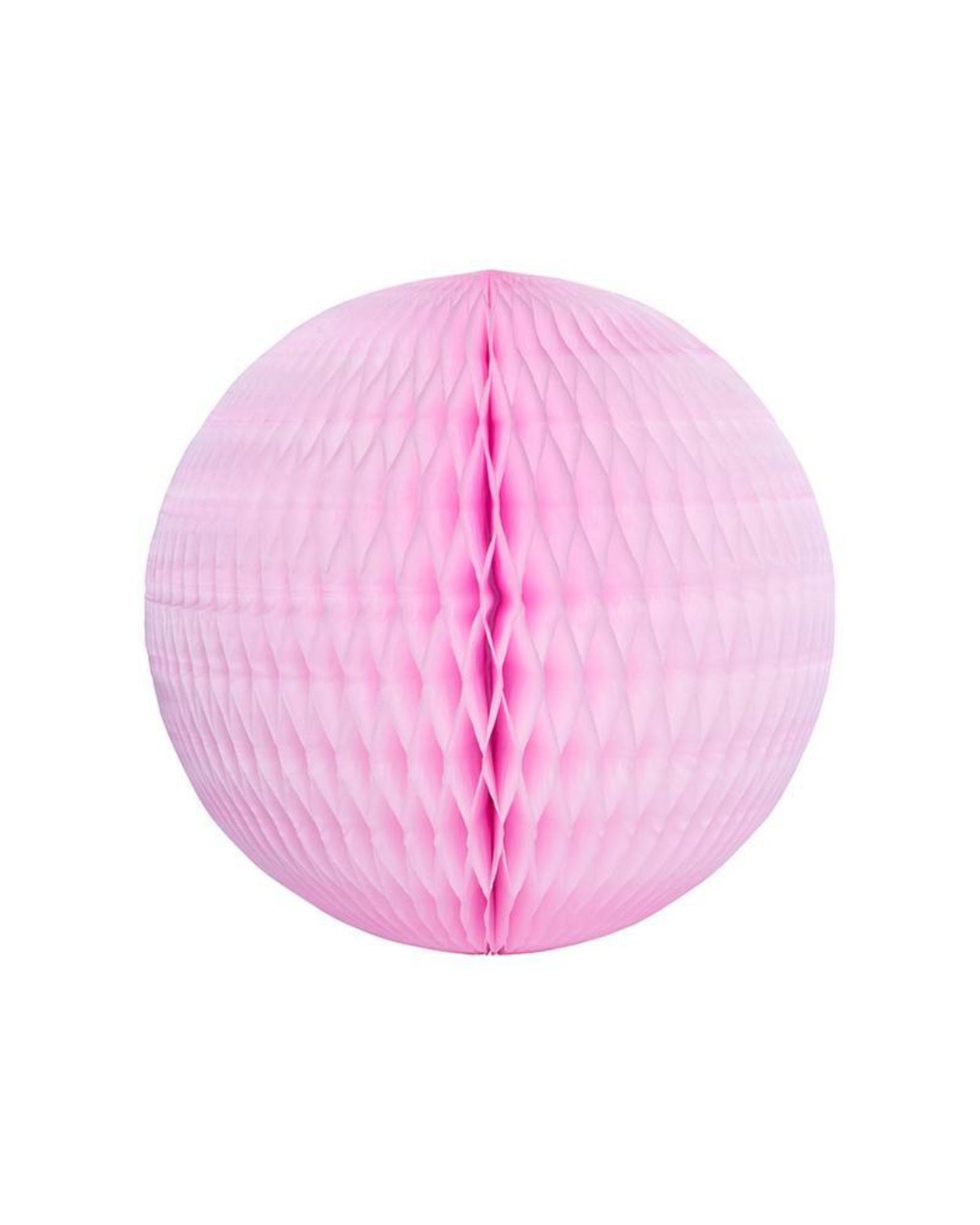 Bola papel rosa claro 24cm