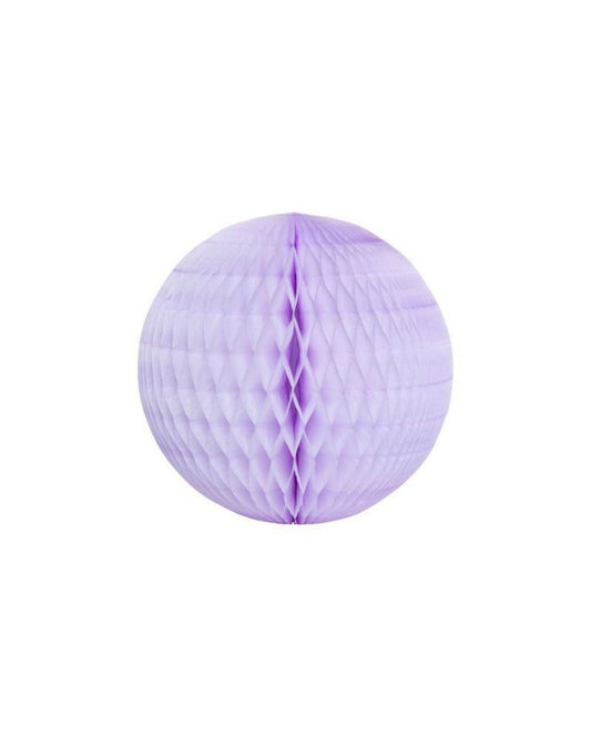 Bola papel lilas 17cm