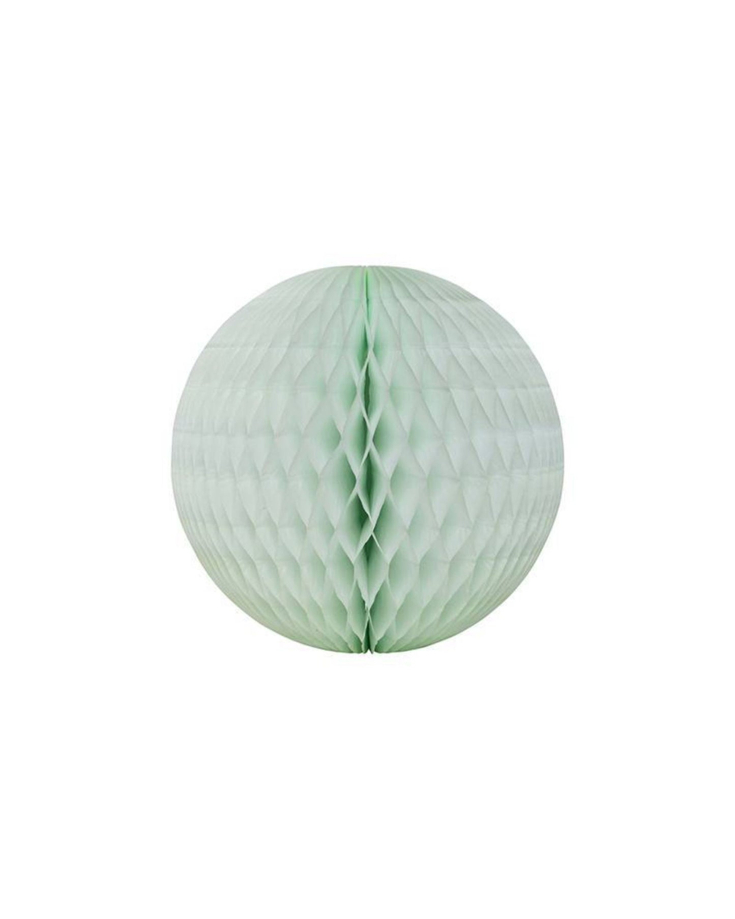 Bola papel verde claro 17cm