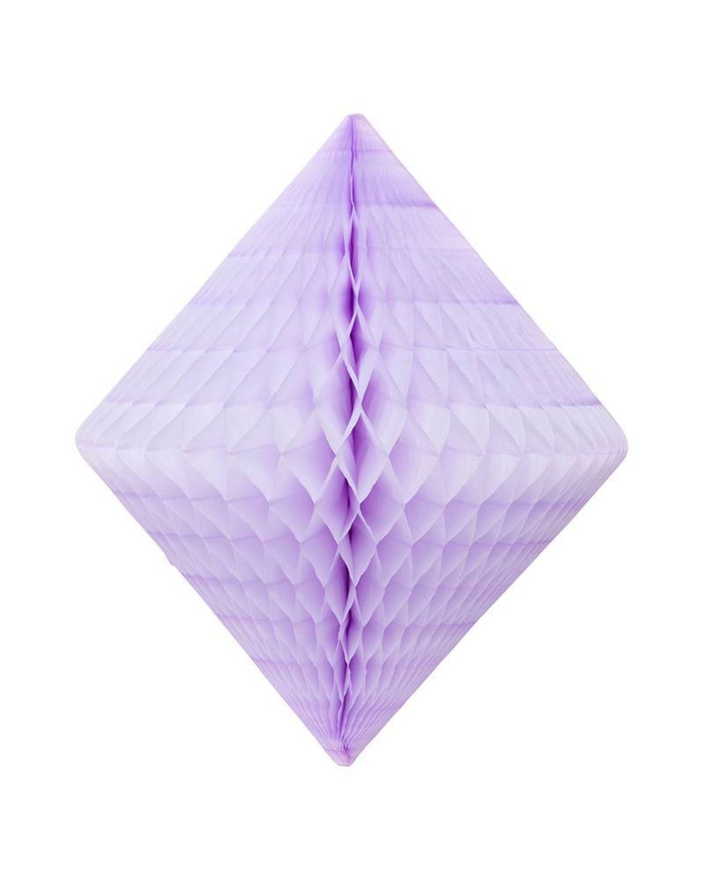 Losango papel lilas 25cm