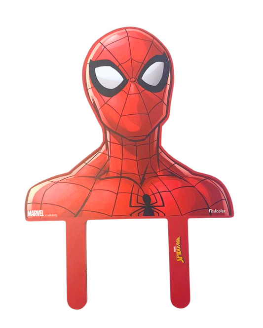 Topo de bolo mdf homem aranha G