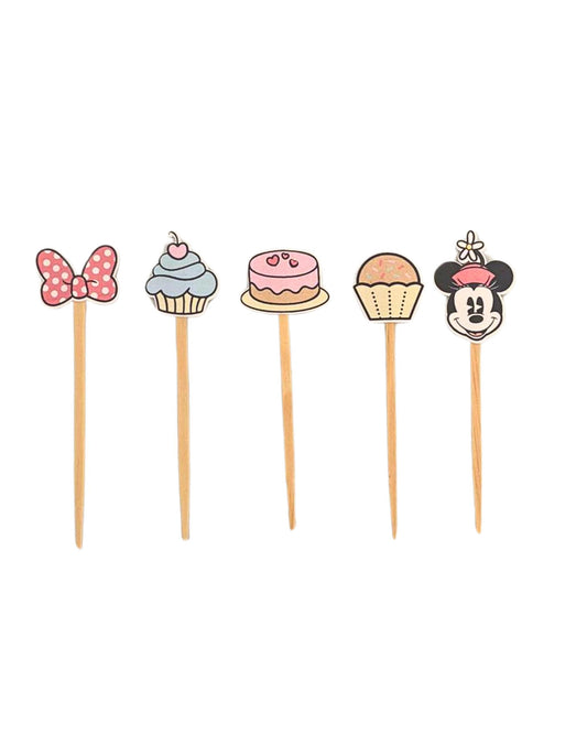 Topos de doces minnie confeiteira (10 Un.)