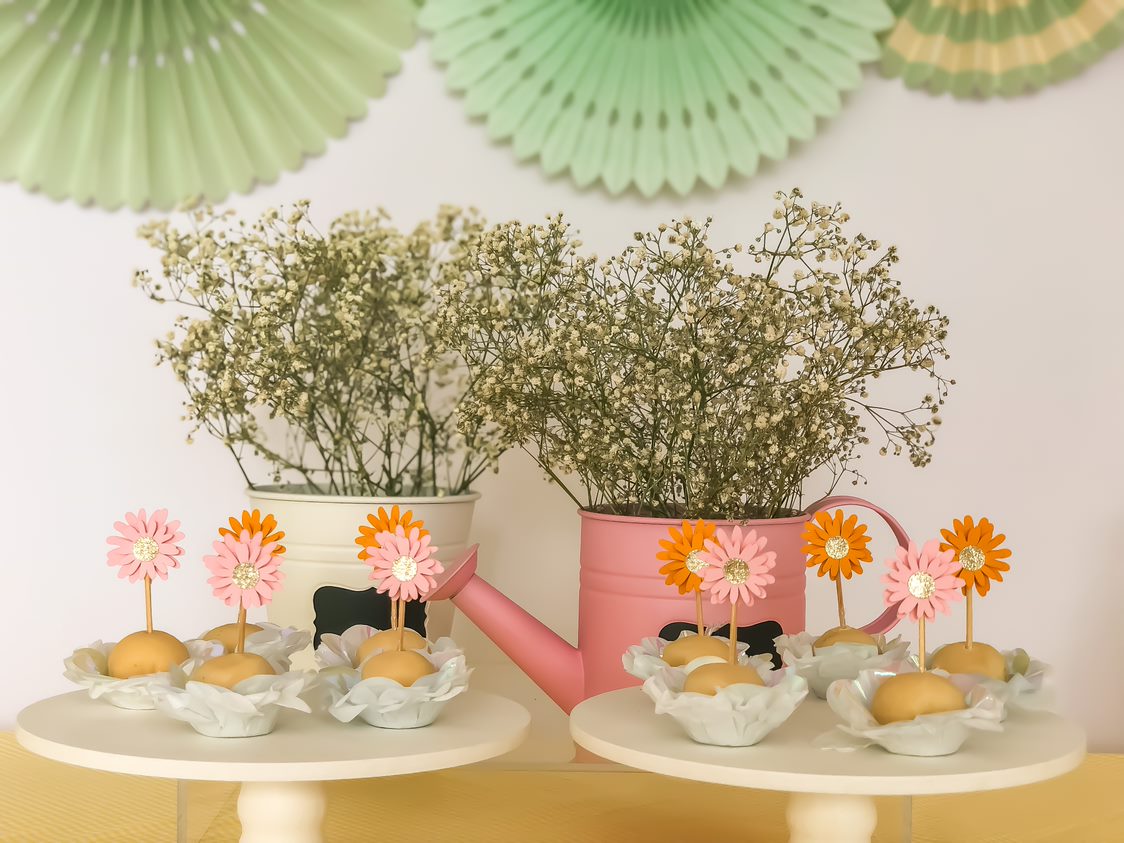 Topos de doces margarida (10 Un.)