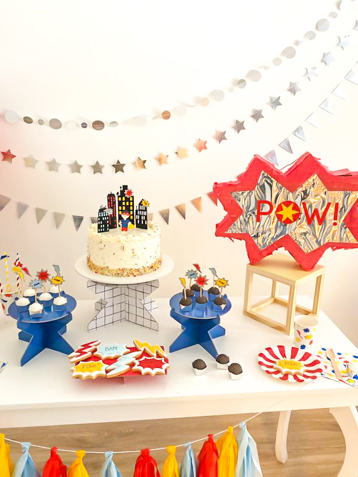 Kit Decoração Heróis - Tamanho G