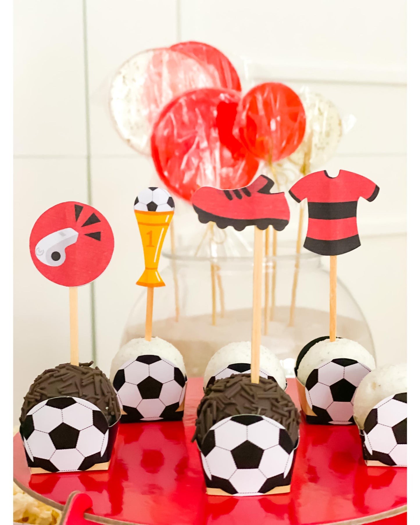 Kit Decoração Gol Flamengo - Tamanho G