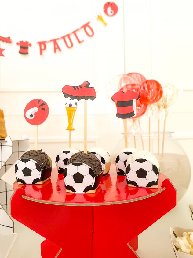 Topos de doces gol Flamengo (12 Un.)