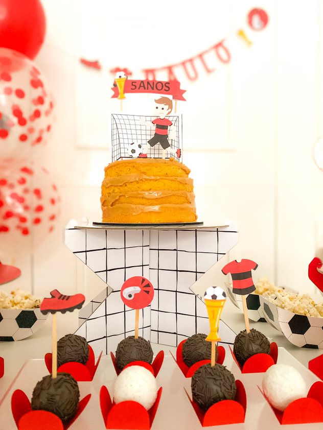 Topos de doces gol Flamengo (12 Un.)