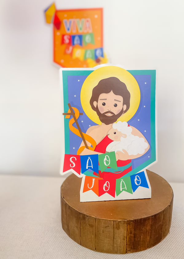 FIGURAS DECORATIVAS SÃO JOÃO (4 UN.)