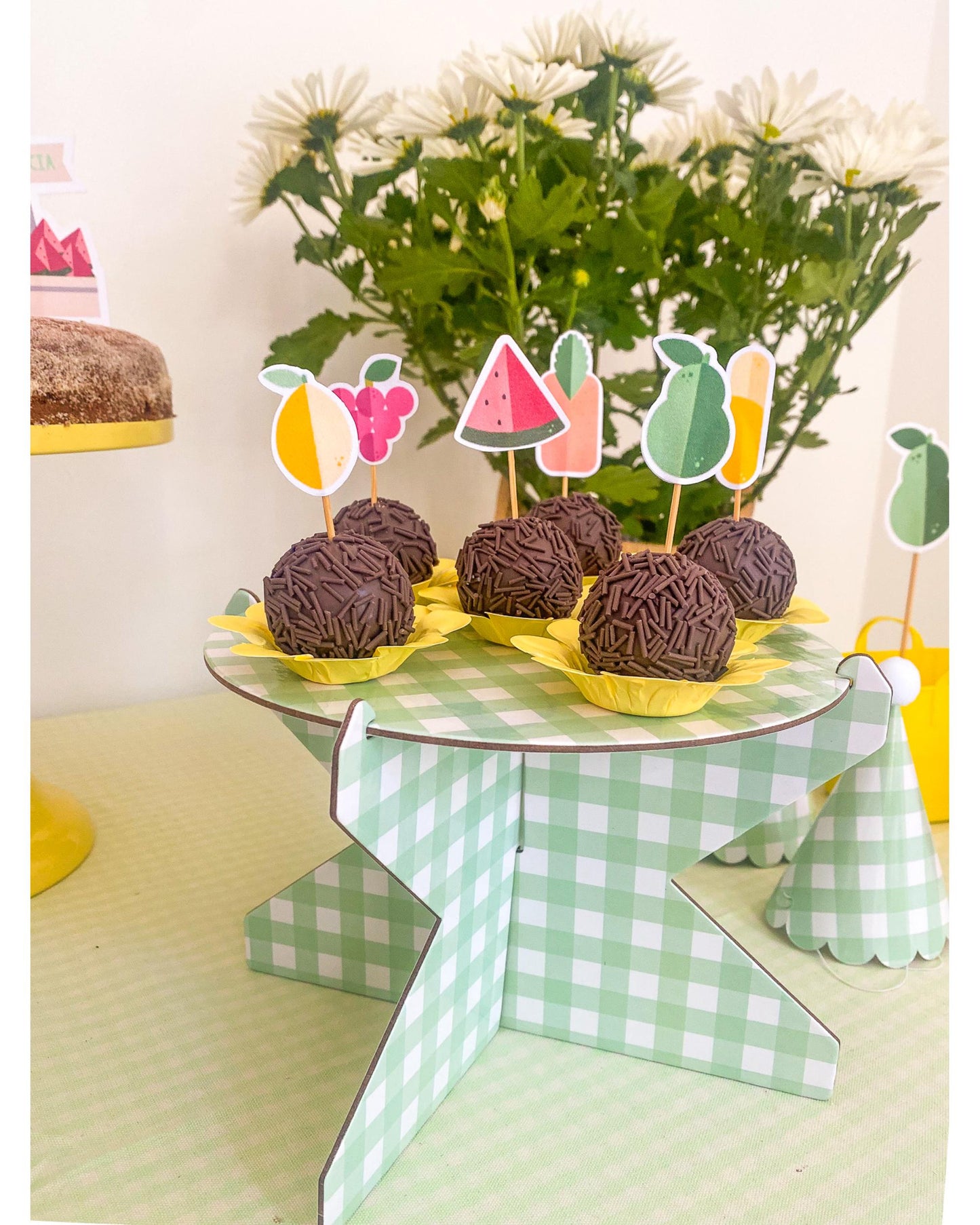 Kit Decoração Frutas - Tamanho P