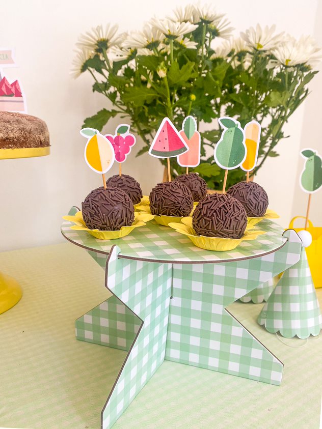 Topos de doces frutas (12 Un.)