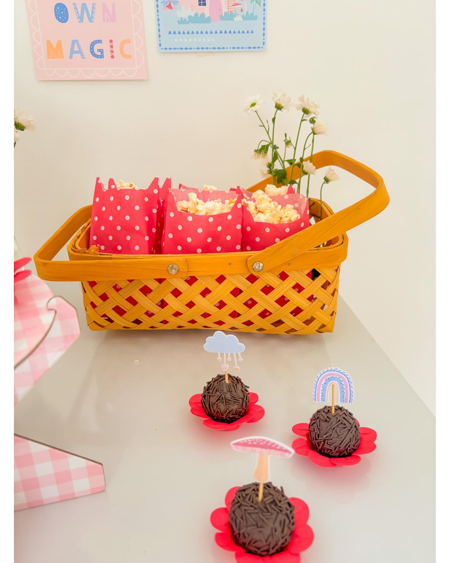 Kit Decoração Mundo Mágico - Tamanho G