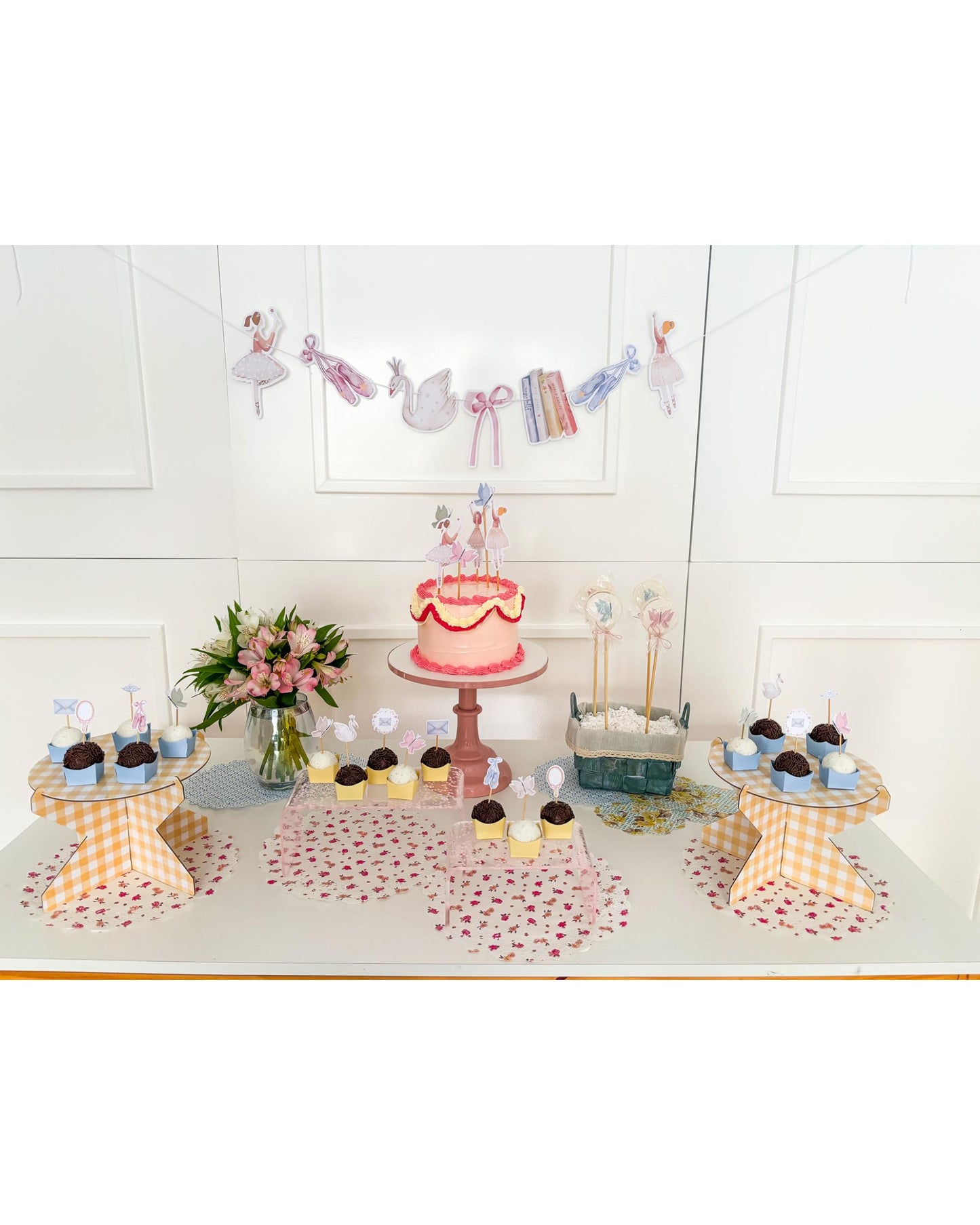 Kit Decoração Dançarinas - Tamanho G