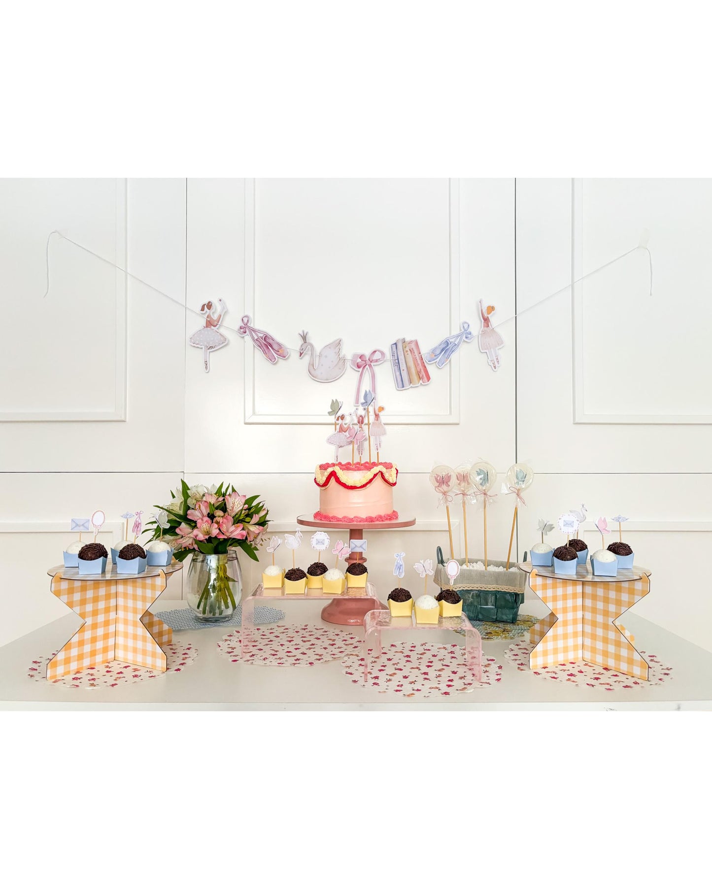 Kit Decoração Dançarinas - Tamanho M