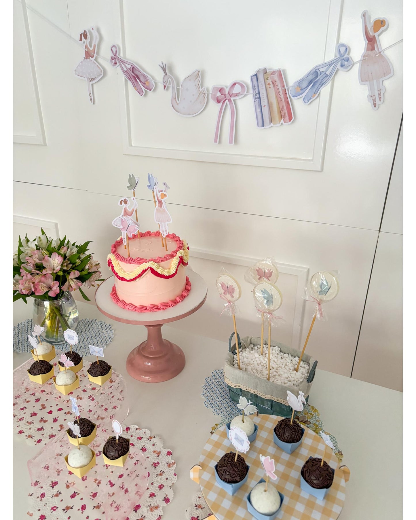 Kit Decoração Dançarinas - Tamanho M
