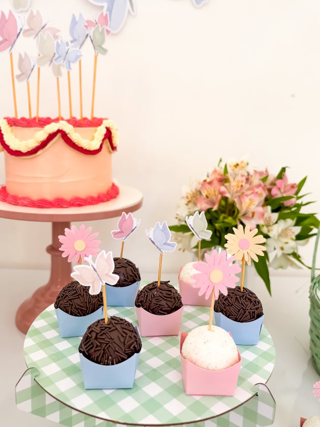 Topos de Doces Borboletas (16 Un.)