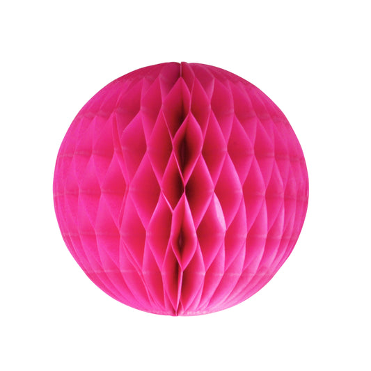 Bola papel rosa pink 25cm