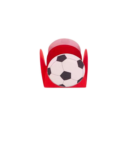 Forminhas  futebol vermelho (24 Un.)