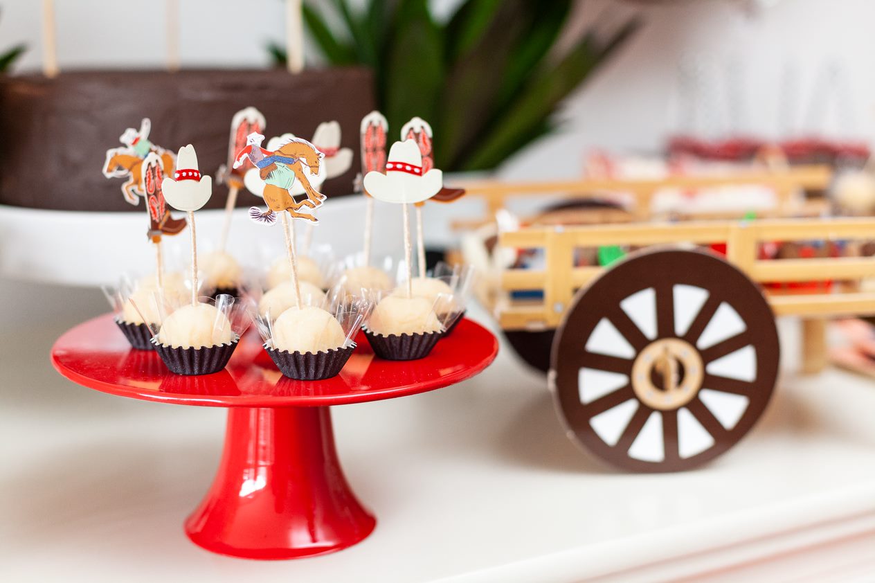 Enfeites doces cowboy (24 Un.)