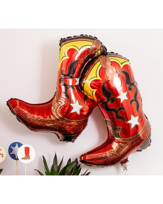 Balão botas cowboy 91cm
