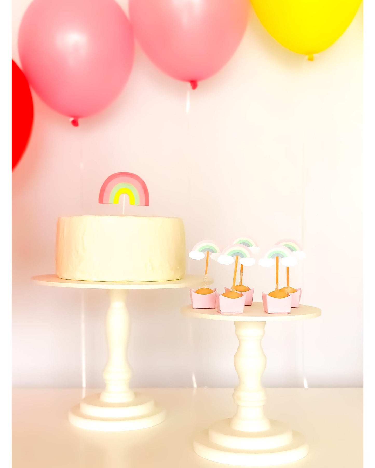 Kit Decoração Arco Íris - Tamanho G
