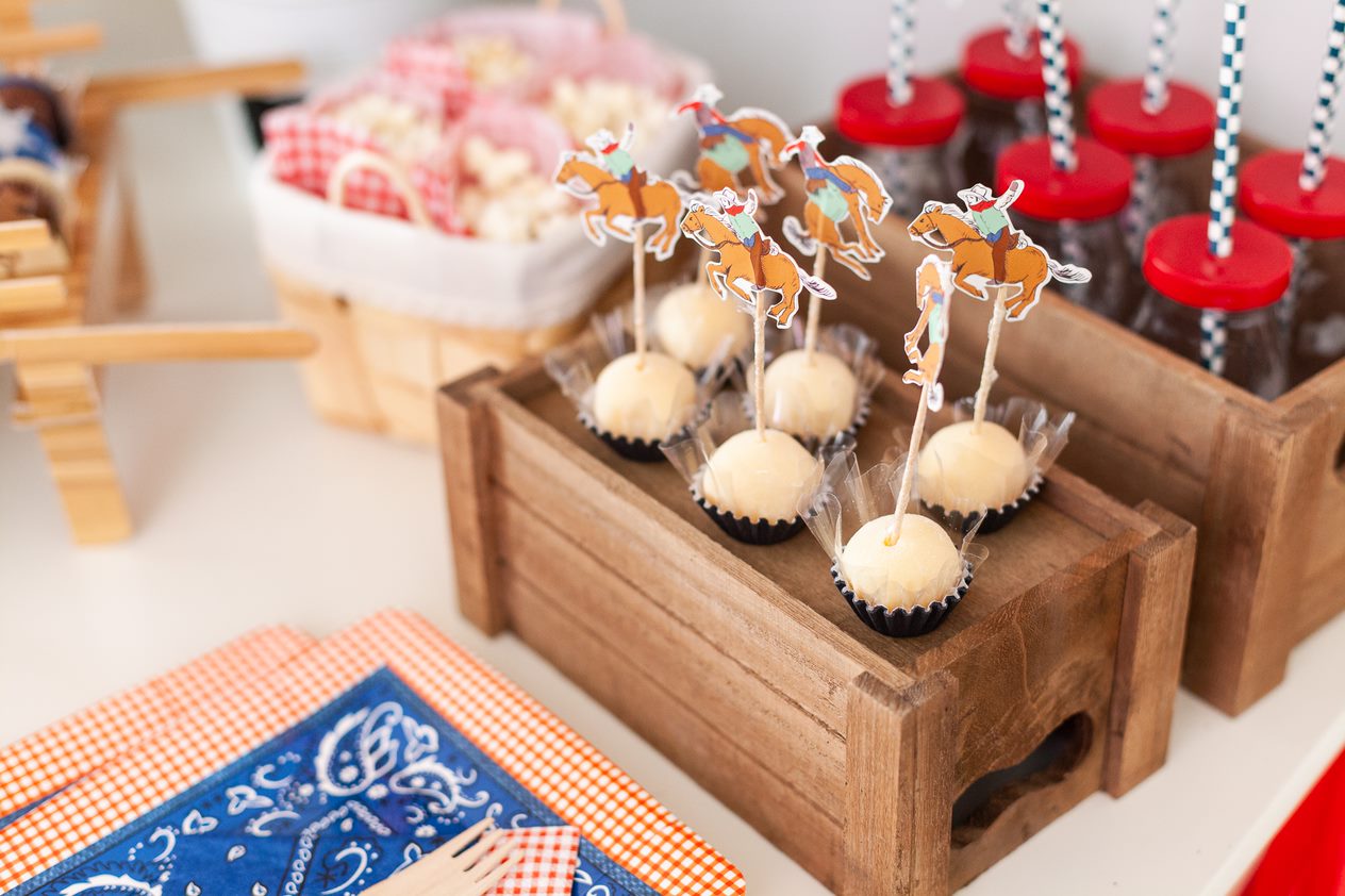 Enfeites doces cowboy (24 Un.)