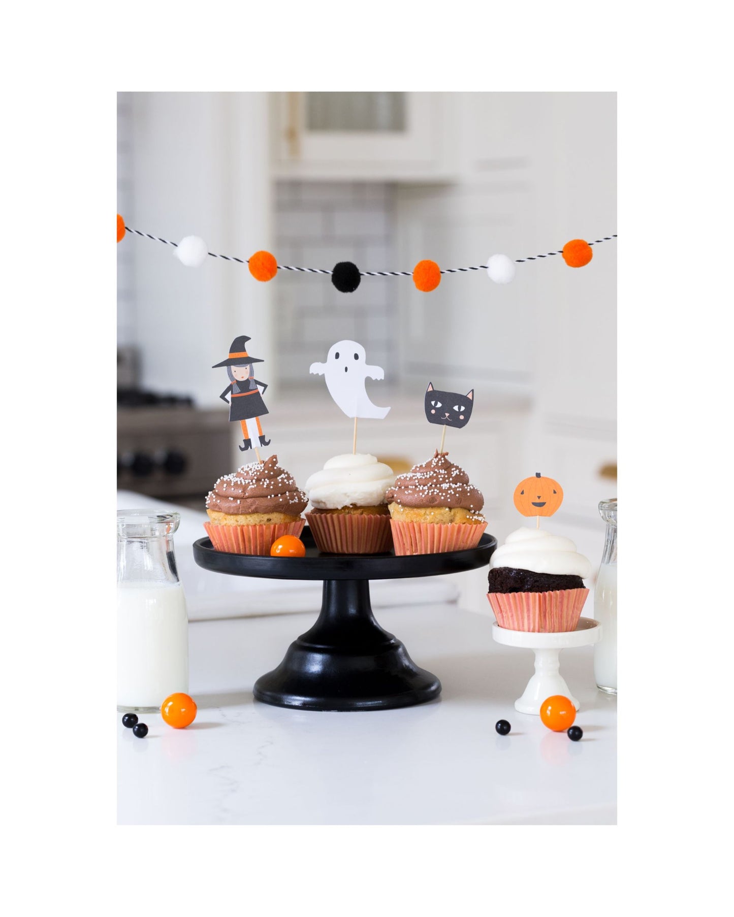 Enfeites doces halloween (24 Un.)