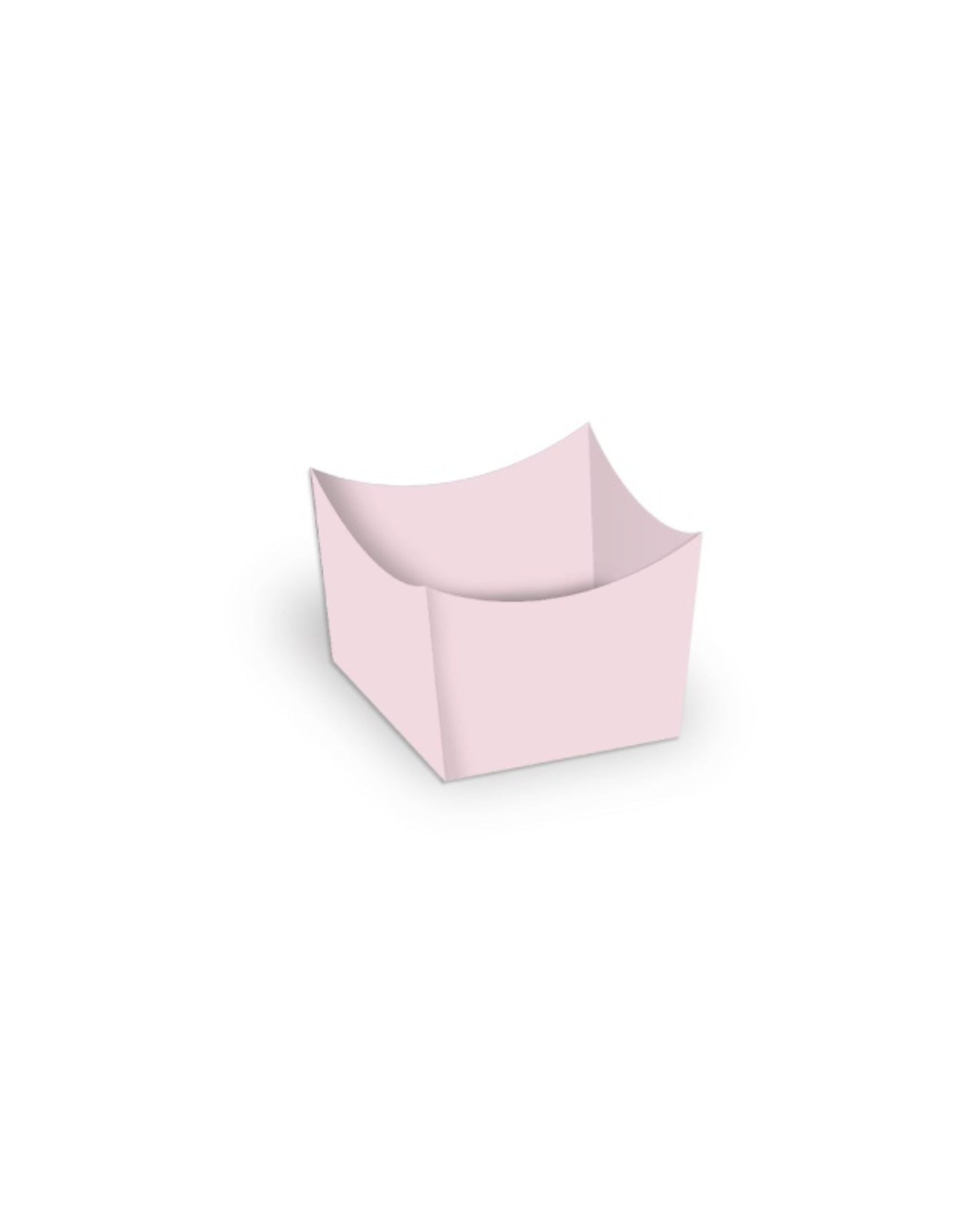 Forminhas de doces caixinha rosa claro (24 Un.)