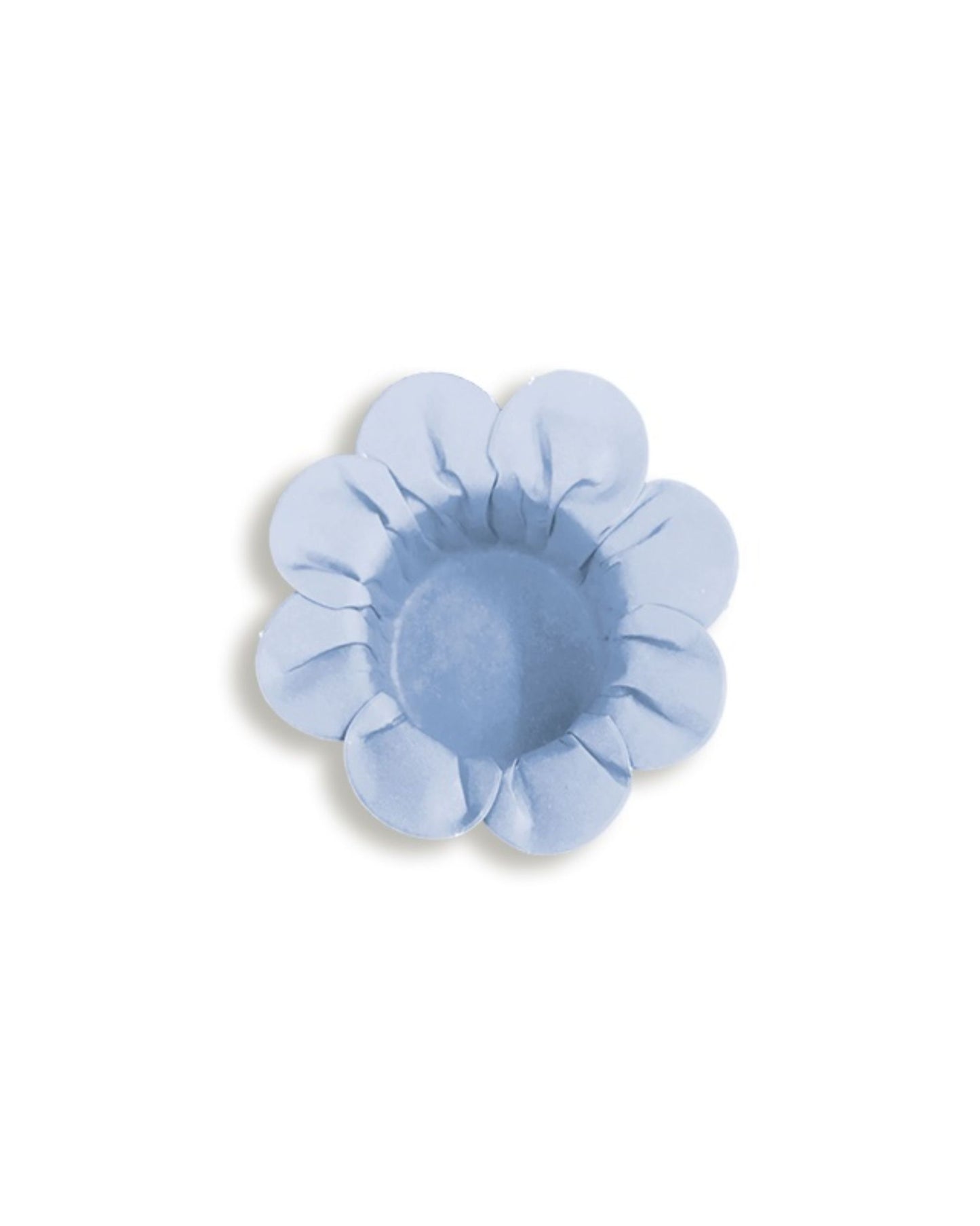 Forminhas de doces flor azul claro (50 Un.)