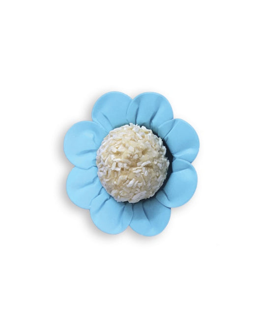 Forminhas de doces flor azul (50 Un.)