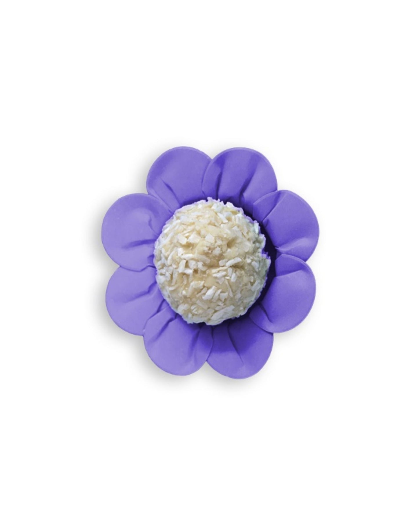 Forminhas de doces flor violeta (50 Un.)