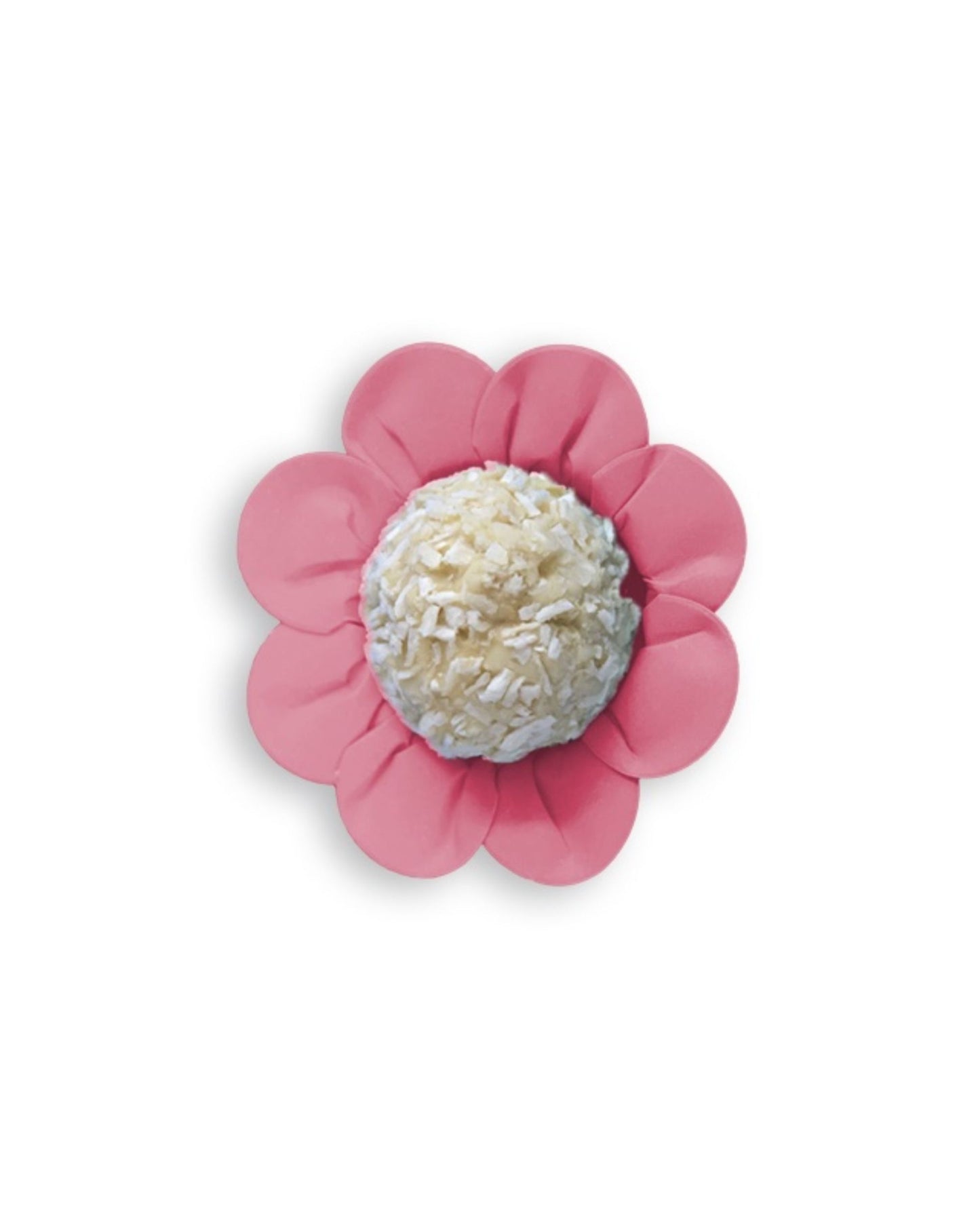 Forminhas de doces flor rosa (50 Un.)